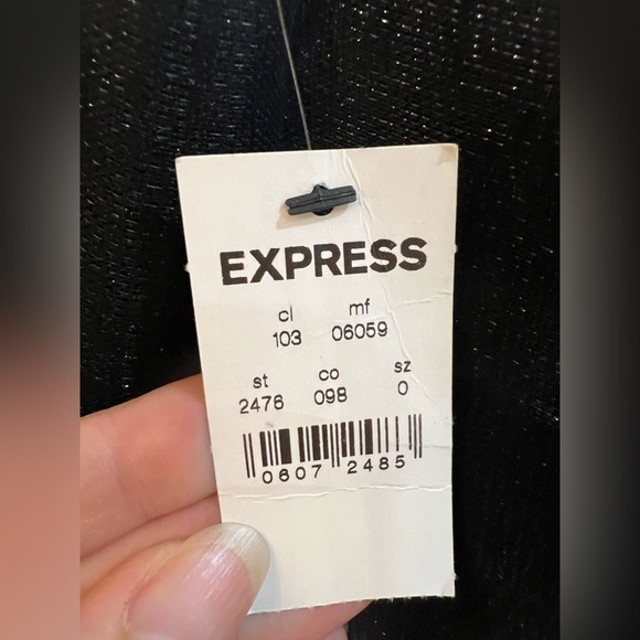 NWT Black Sparkle Infinity Linen multi-use Wrap - Picture 3 of 6